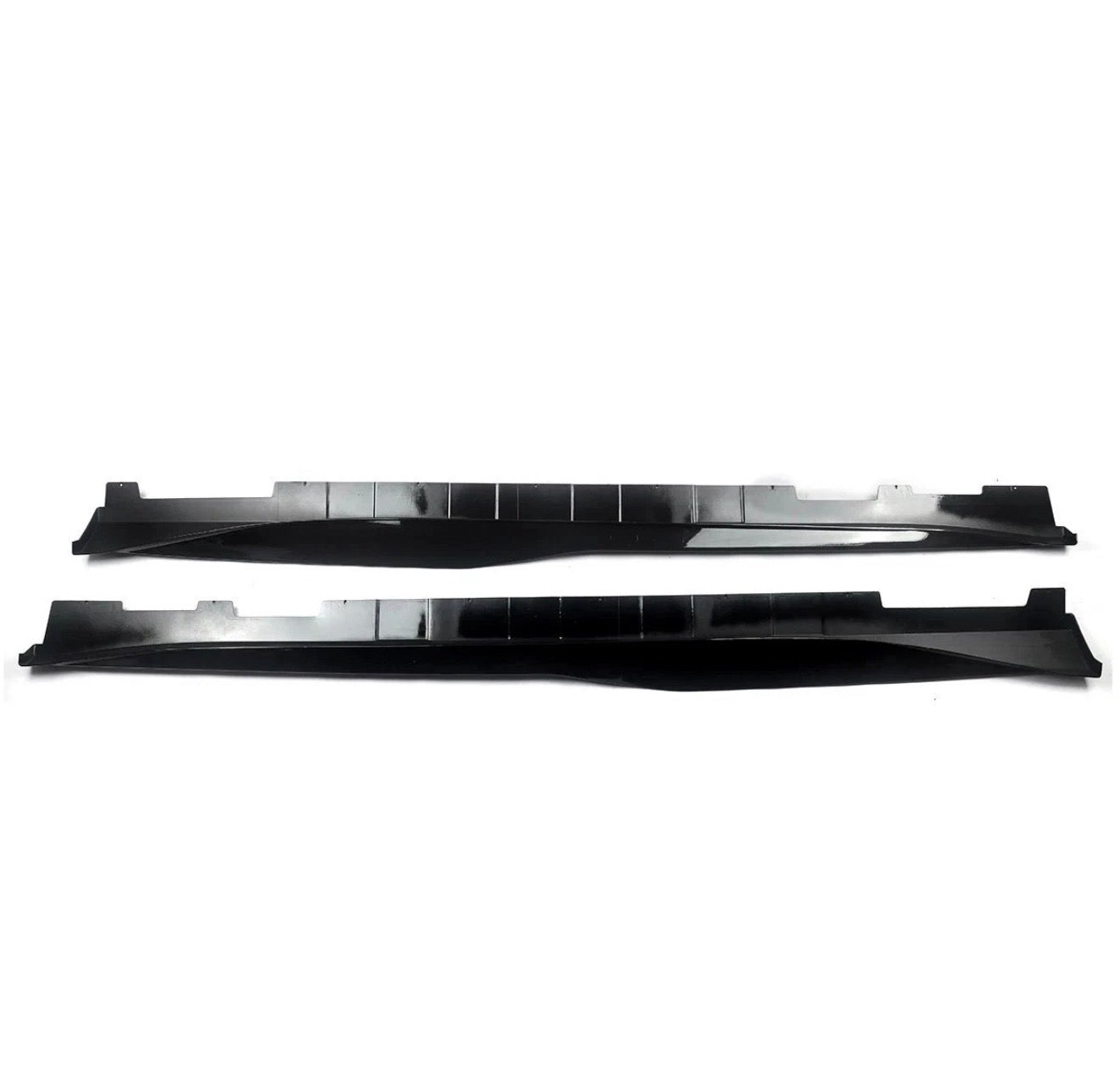 ZL1 STYLE GLOSS BLACK SIDE SKIRT EXTENSIONS - CHEVROLET CAMARO RS / SS / ZL1 (2016–2022)