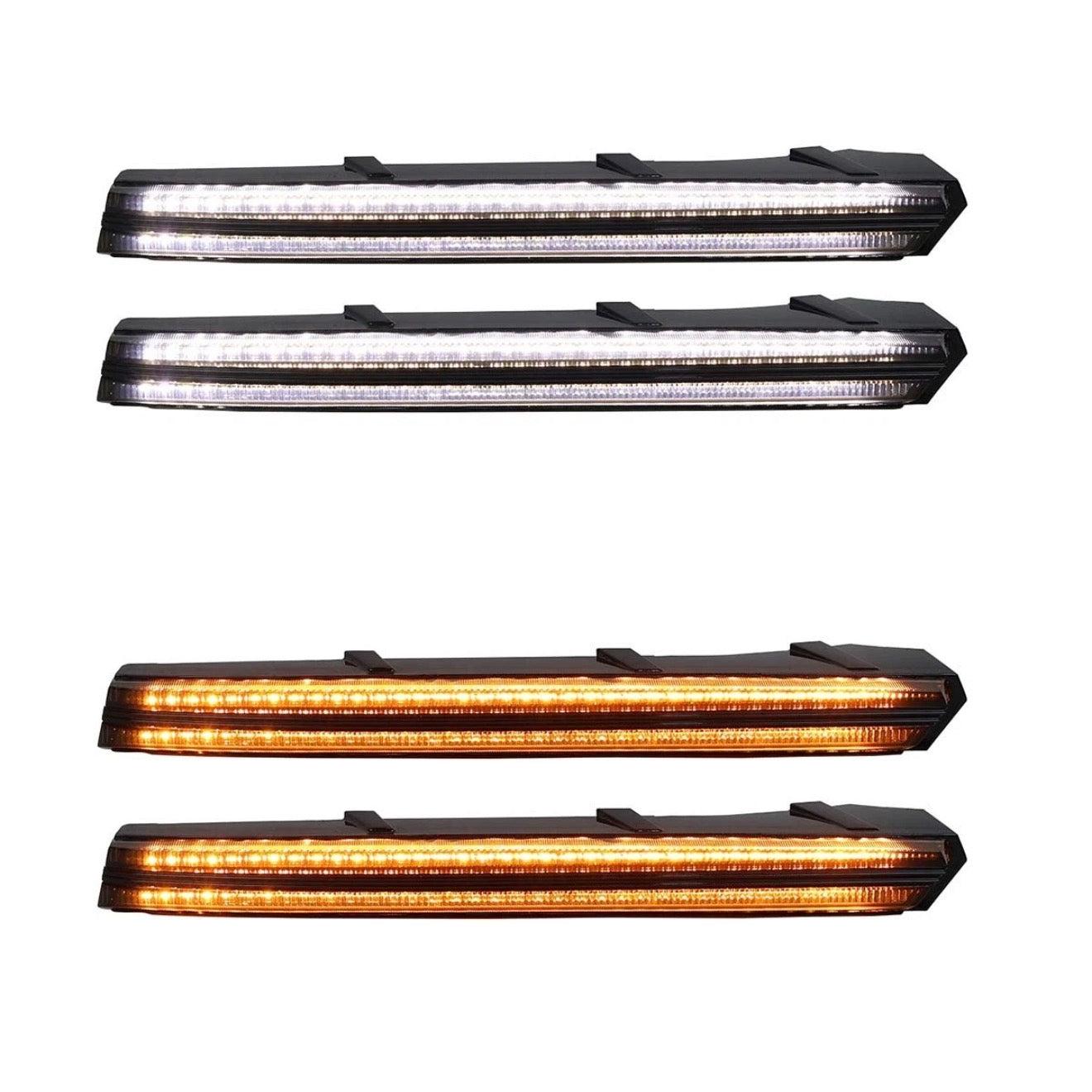 Chevrolet Corvette C8 Front Bumper LED DRL Lights