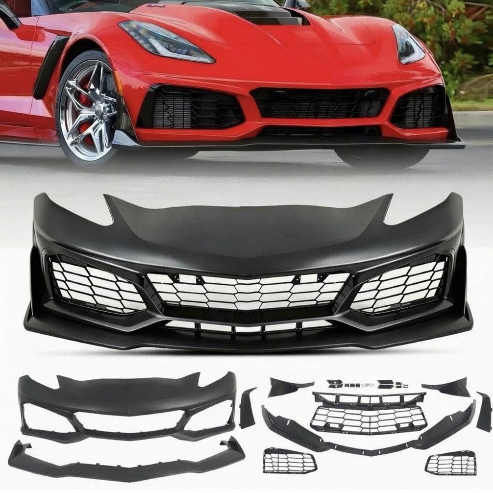 2014–2019 Chevrolet Corvette C7 ZR1 Track Front Bumper Kit