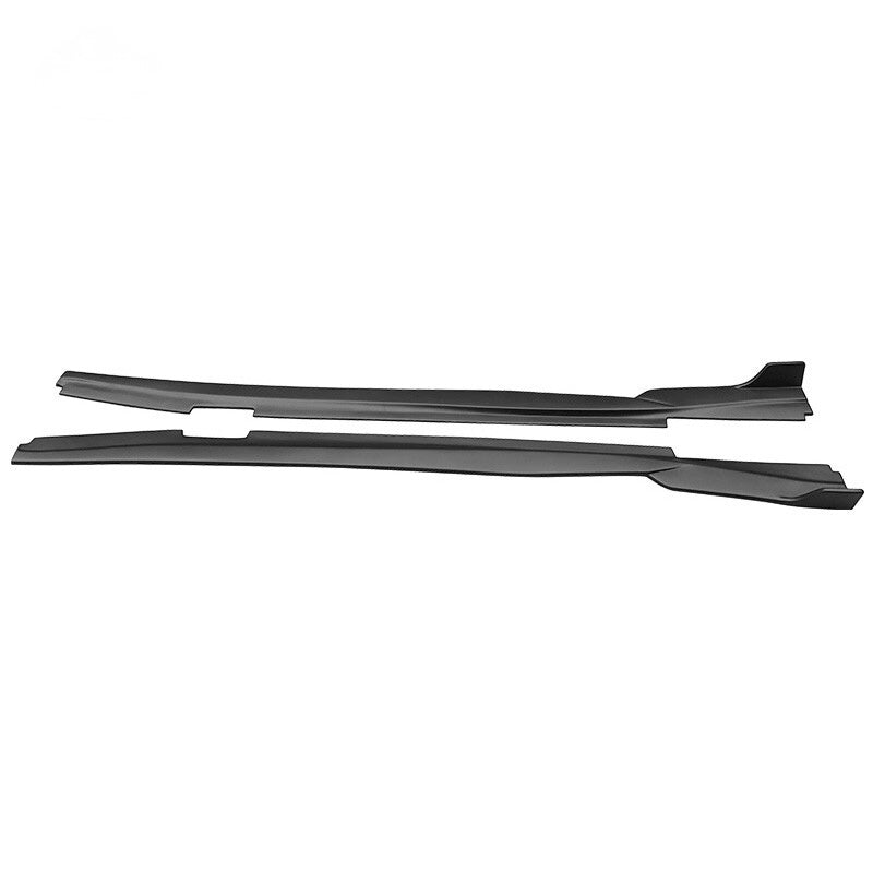 AAD STYLE UNPAINTED BLACK SIDE SKIRT EXTENSIONS - CHEVROLET CAMARO (2016–2024)