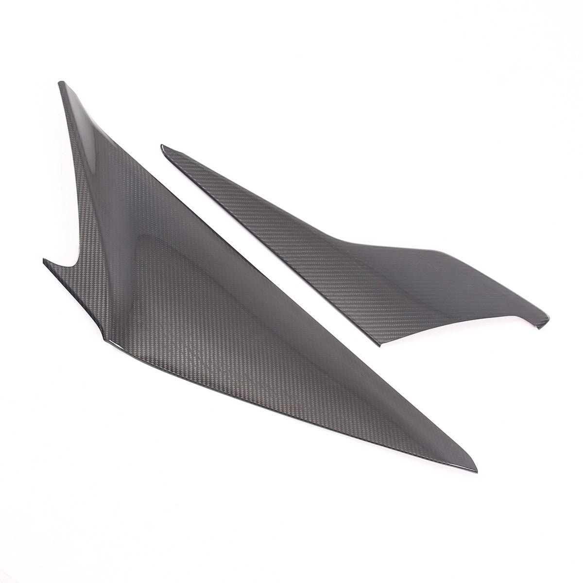 2026+ Chevrolet Corvette C8 Carbon Fiber Center Console Side Trim Covers