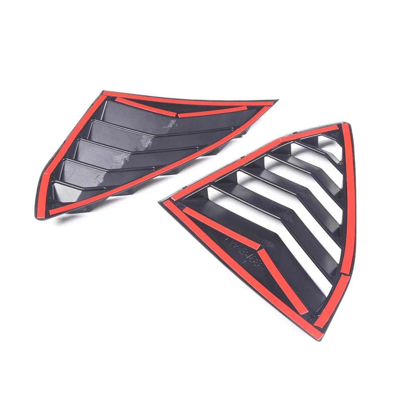 Chevrolet Corvette C8 2020+ Window Louvers