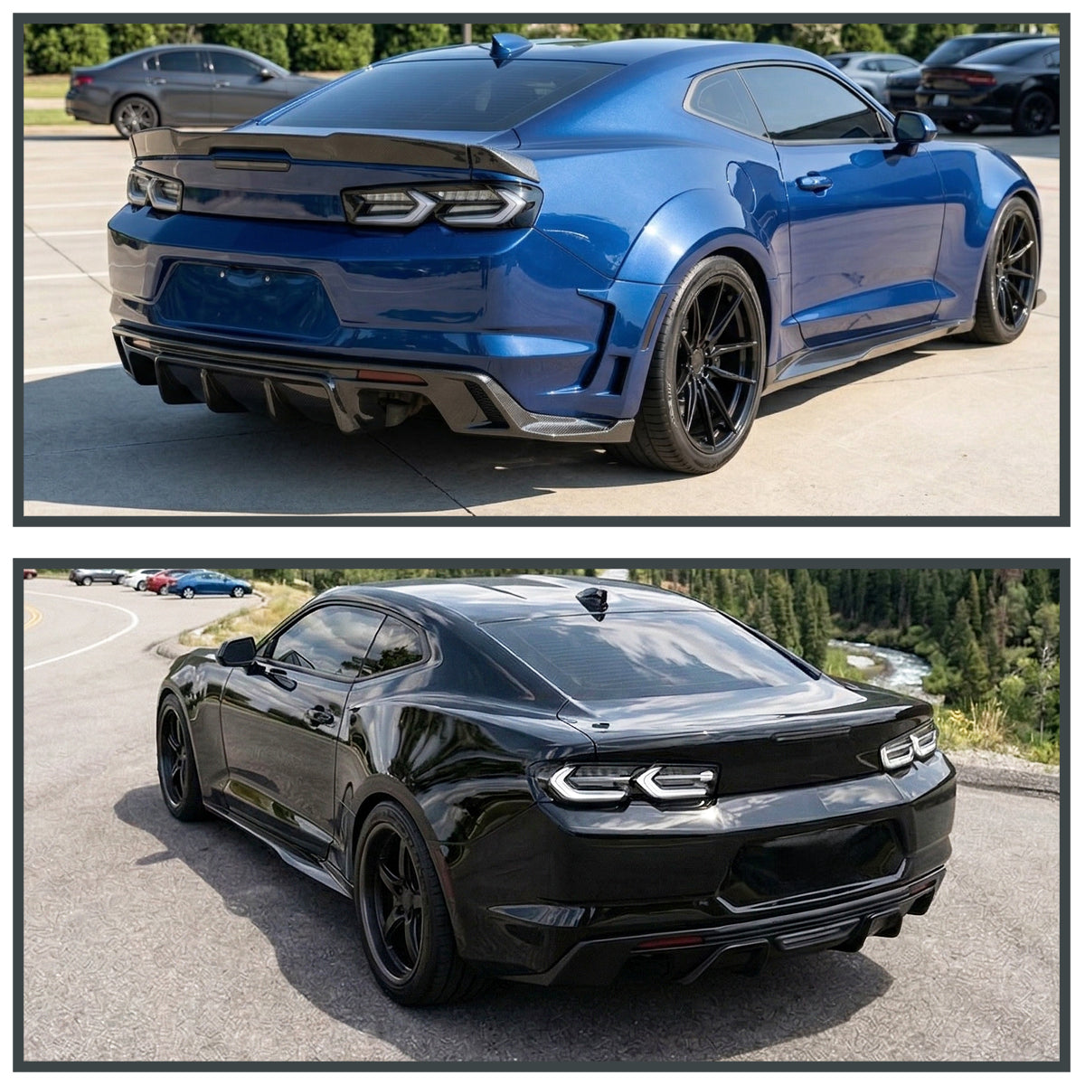 AAD SMOKED LED TAILLIGHTS WITH SEQUENTIAL TURN INDICATORS - CHEVROLET CAMARO (2019–2025)