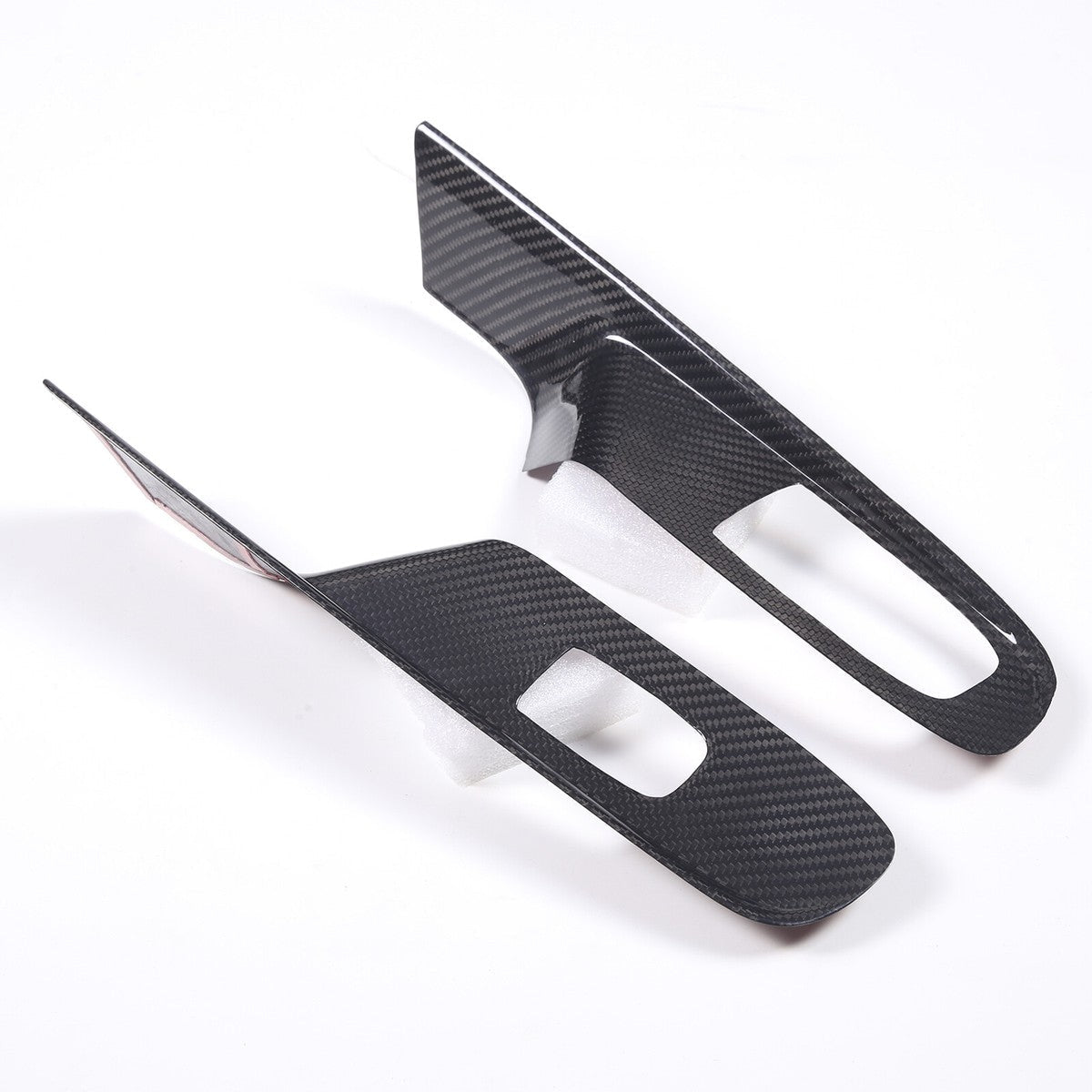 Chevrolet Corvette C8 Carbon Fiber Window Switch Trim Covers