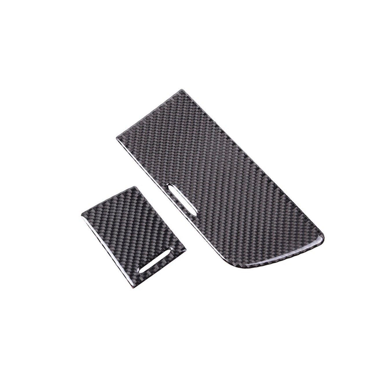 CARBON FIBER CUP HOLDER COVER PANEL - CHEVROLET CORVETTE C7 (2014–2019)