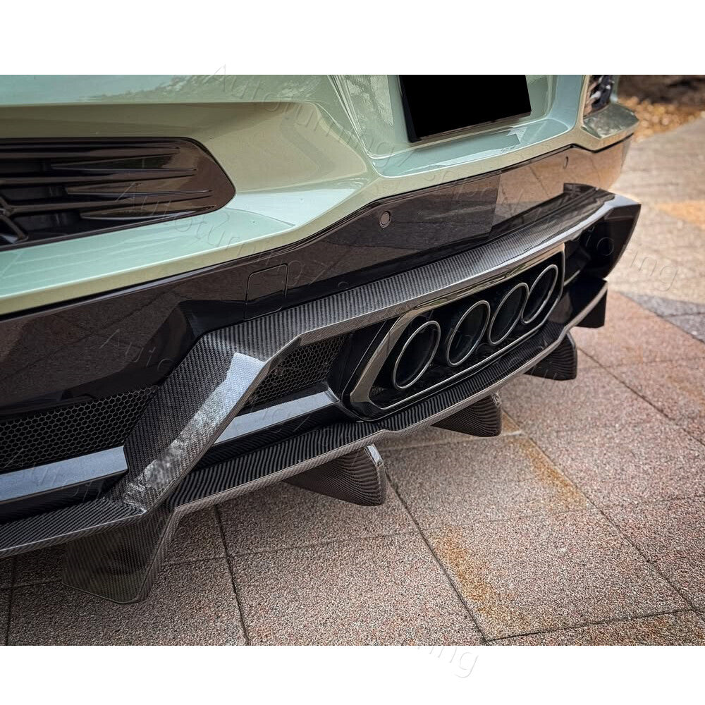 2023–2026 Chevrolet Corvette C8 Z06 Carbon Fiber Rear Diffuser Add-On