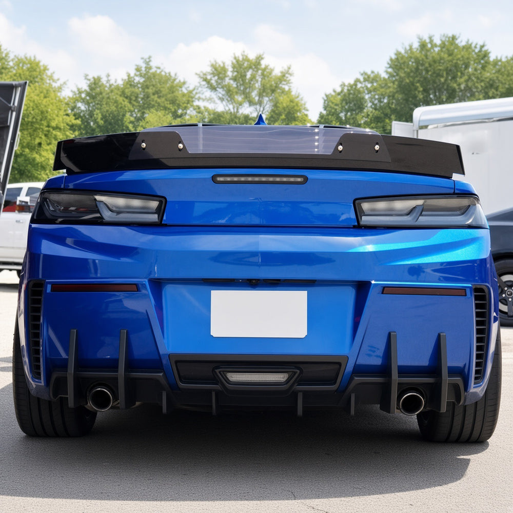 Carbon Creations High-Kick Grid Two-Piece Rear Wing Spoiler – Chevrolet Camaro (2016–2024)