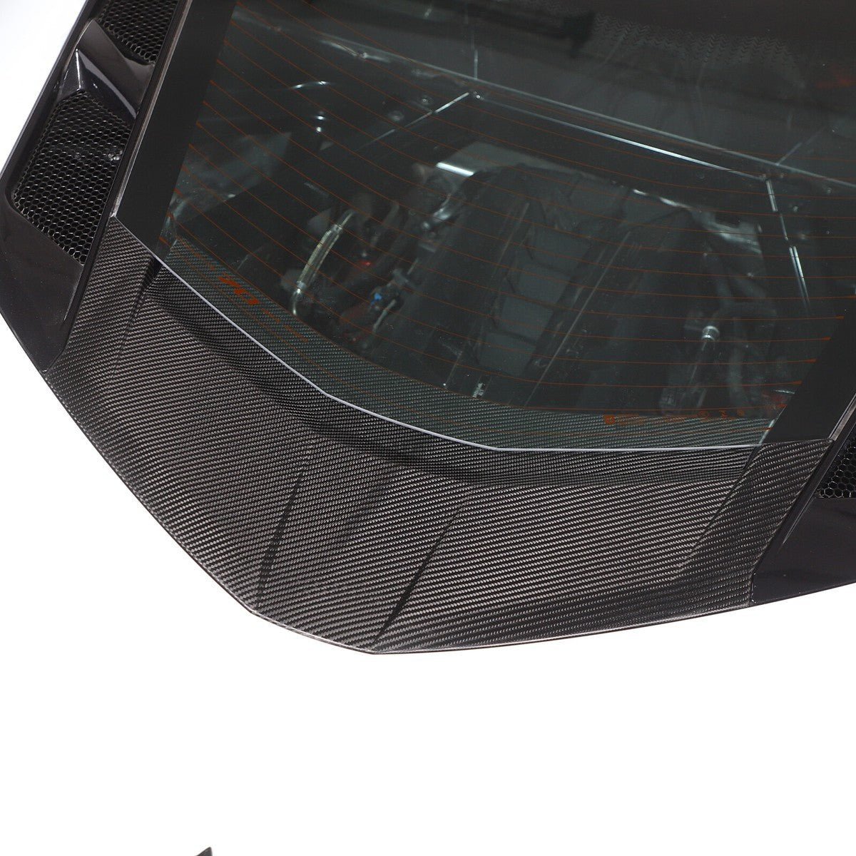 Chevrolet Corvette C8 Carbon Fiber Rear Lower Window Trim