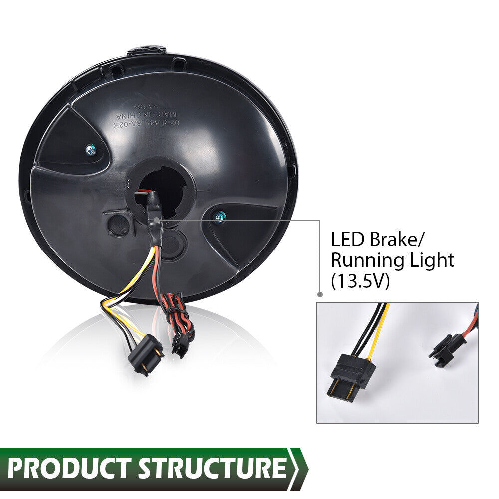 BRIGHT LED TAIL LIGHTS - CORVETTE C6 COUPE (2005–2013)