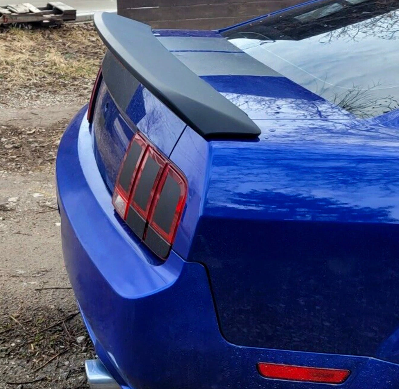 SHELBY STYLE DUCKTAIL REAR TRUNK SPOILER - FORD MUSTANG (2005–2009)