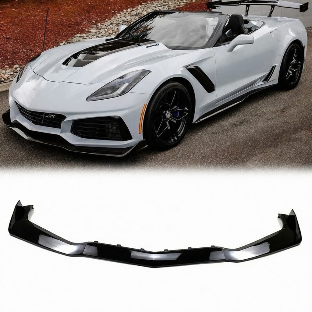 AAD ZR1 STYLE CONVERSION FRONT LIP SPLITTER - CHEVROLET CORVETTE C7 (2014–2019)