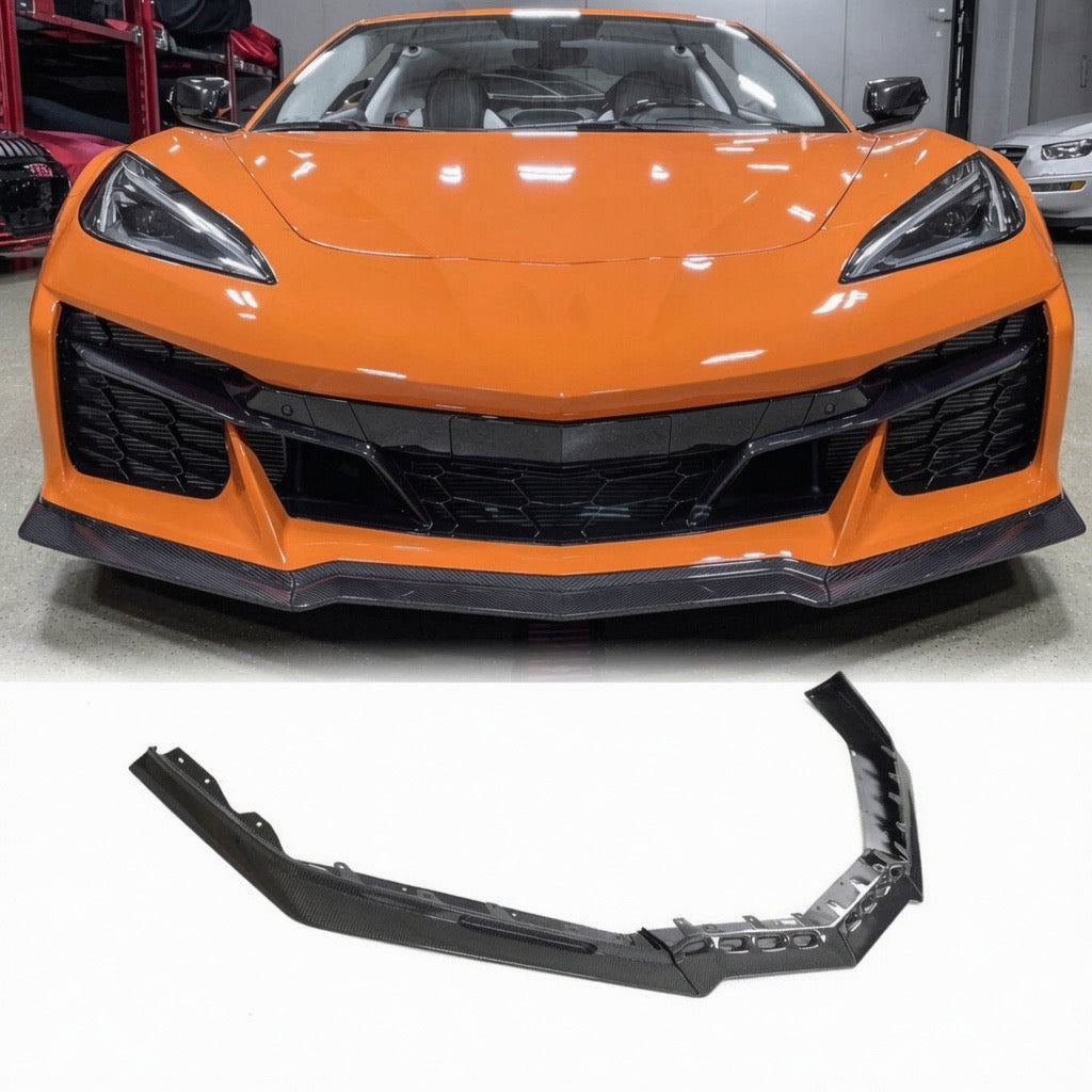 2023–2026 Chevrolet Corvette C8 Z06 & E-Ray AAD Performance 1VM Carbon Fiber Front Lip