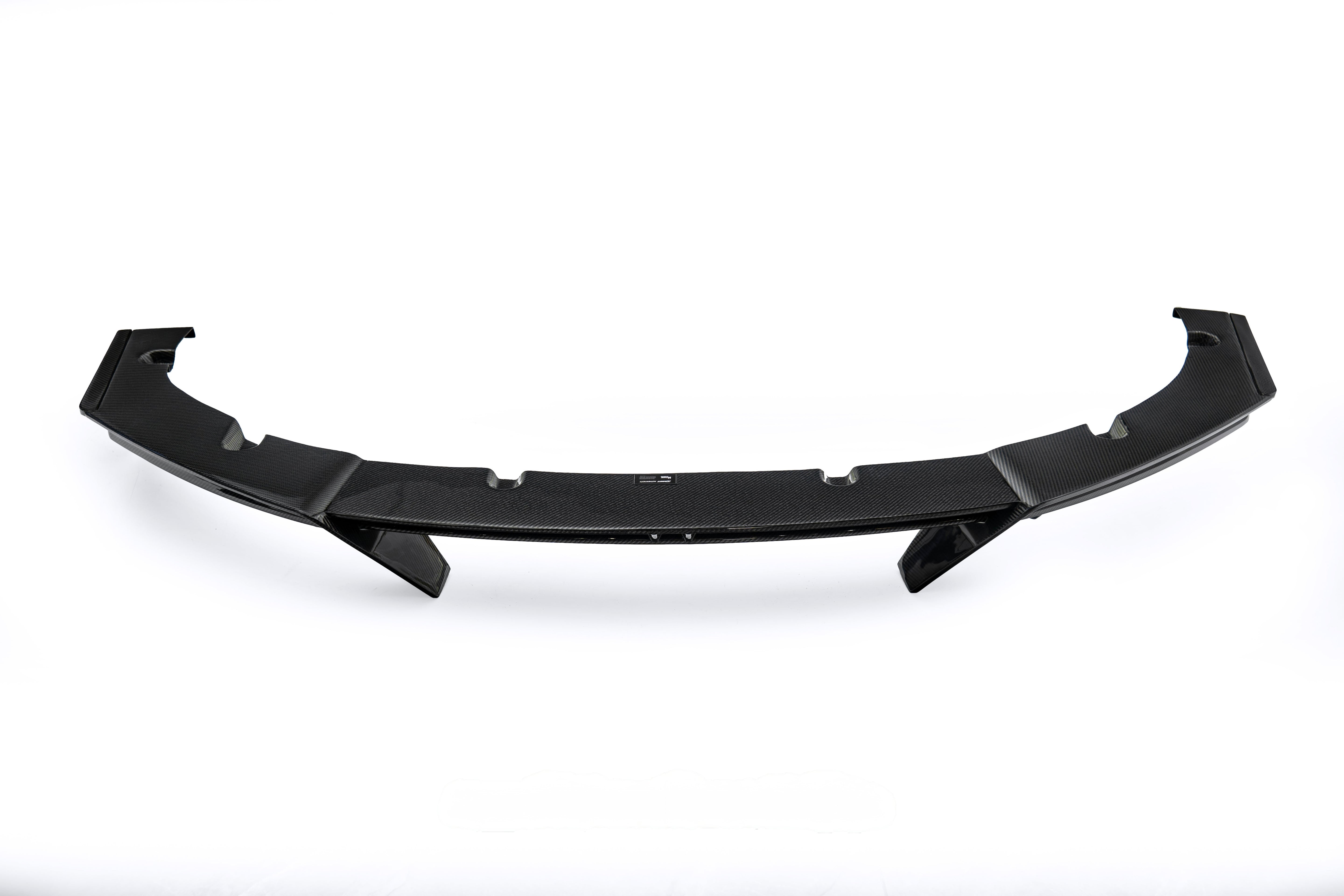 CARBON FIBER FRONT BUMPER LIP - FORD MUSTANG ECOBOOST / GT (2024–2025)