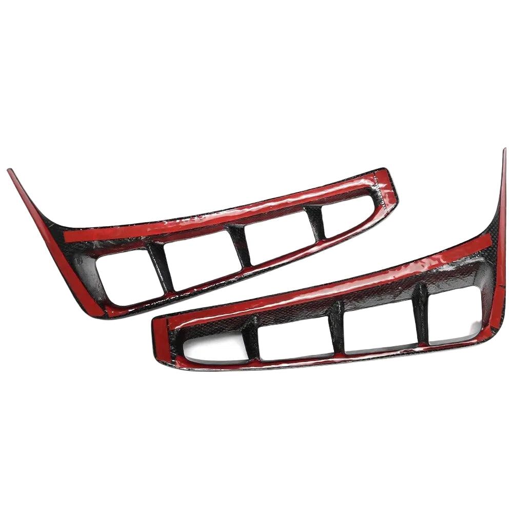 2023–2025 Chevrolet Corvette C8 Z06 / E-Ray Carbon Fiber Rear Bumper Side Vent Covers
