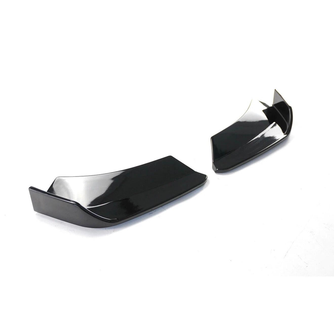 Chevrolet Corvette C8 Gloss Black Rear Corner Splitters