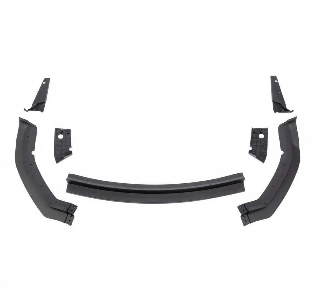 FRONT BUMPER LIP SPLITTER WITH WINGLETS 7PCS - DODGE CHARGER WIDEBODY (2020–2023)