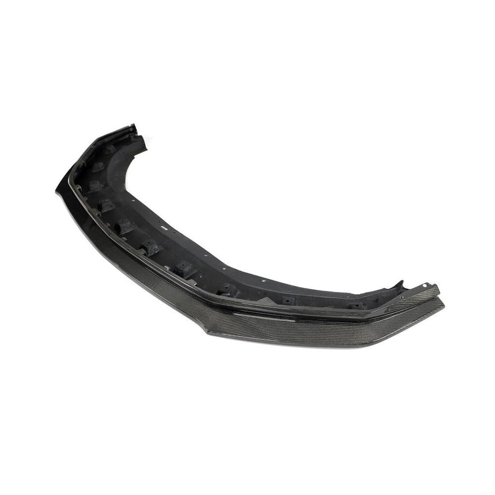 REAL CARBON FIBER FRONT LIP SPLITTER EXTENSION - FORD MUSTANG S650 GT / ECOBOOST (2024+)