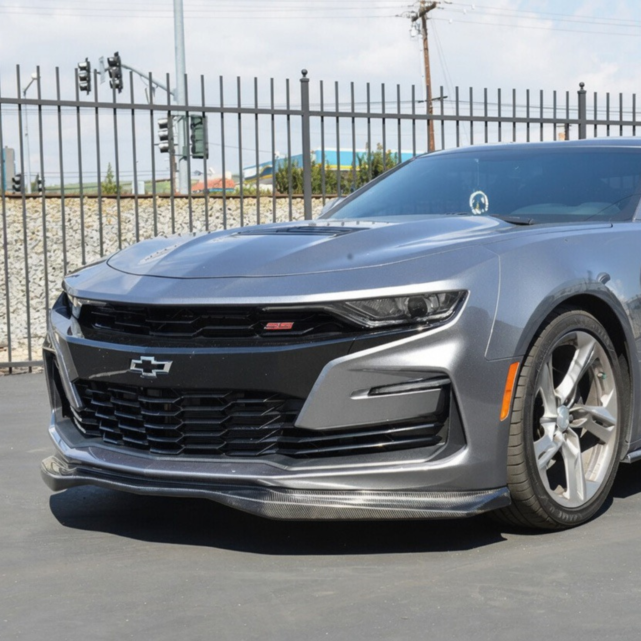 V3 CARBON FIBER FRONT BUMPER LOWER SPLITTER LIP - CHEVROLET CAMARO SS / RS (2019–PRESENT)