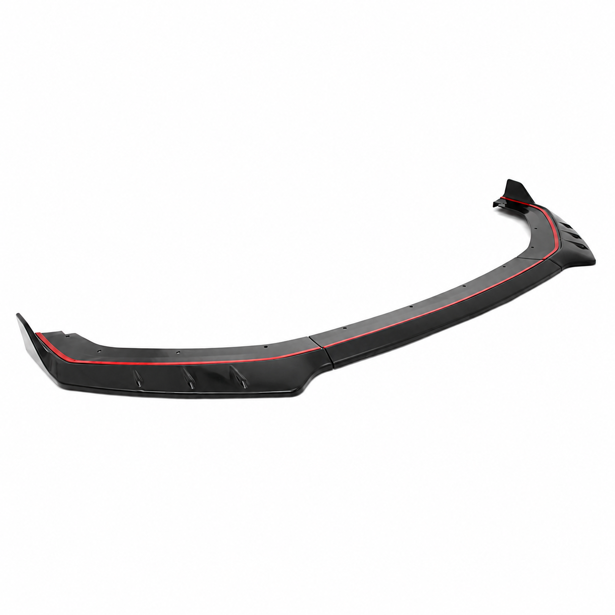 OEM+ STYLE 3PCS FRONT BUMPER LOWER SPLITTER SPOILER - FORD MUSTANG (2024+)
