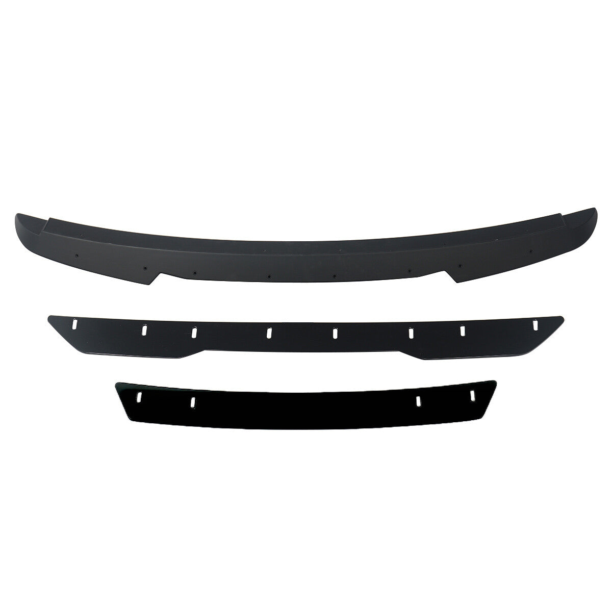 HIGH KICK WICKERBILL STYLE REAR SPOILER SATIN BLACK - FORD MUSTANG (2015–2023)