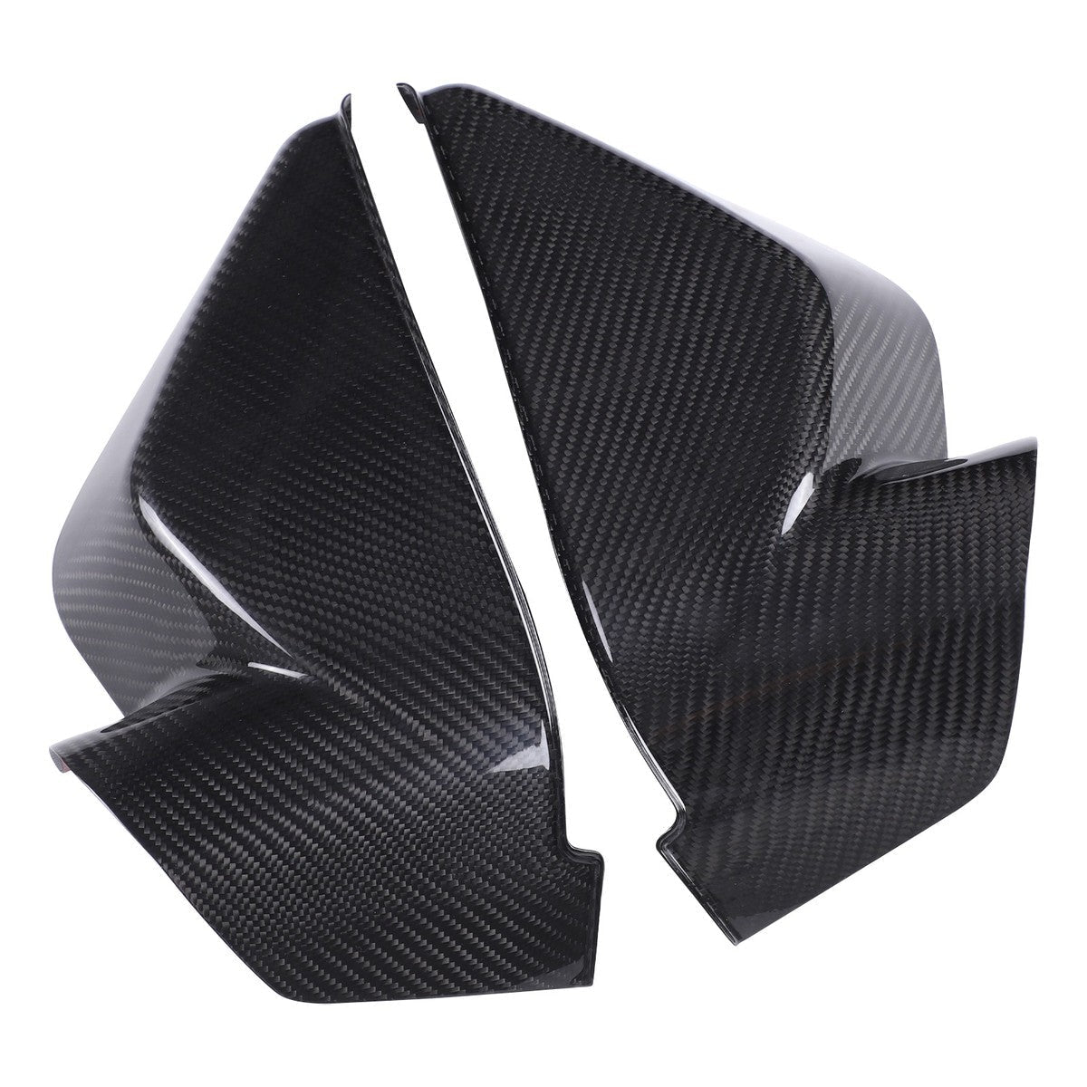 Chevrolet Corvette C8 Carbon Fiber Dashboard Side Trim Covers