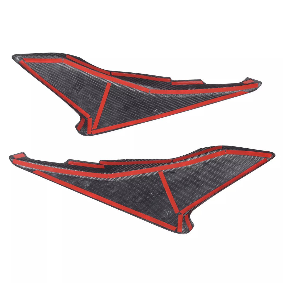 Chevrolet Corvette C8 Carbon Fiber Door Panel Trim Set