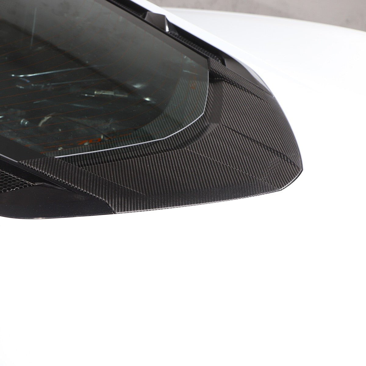 Chevrolet Corvette C8 Carbon Fiber Rear Lower Window Trim