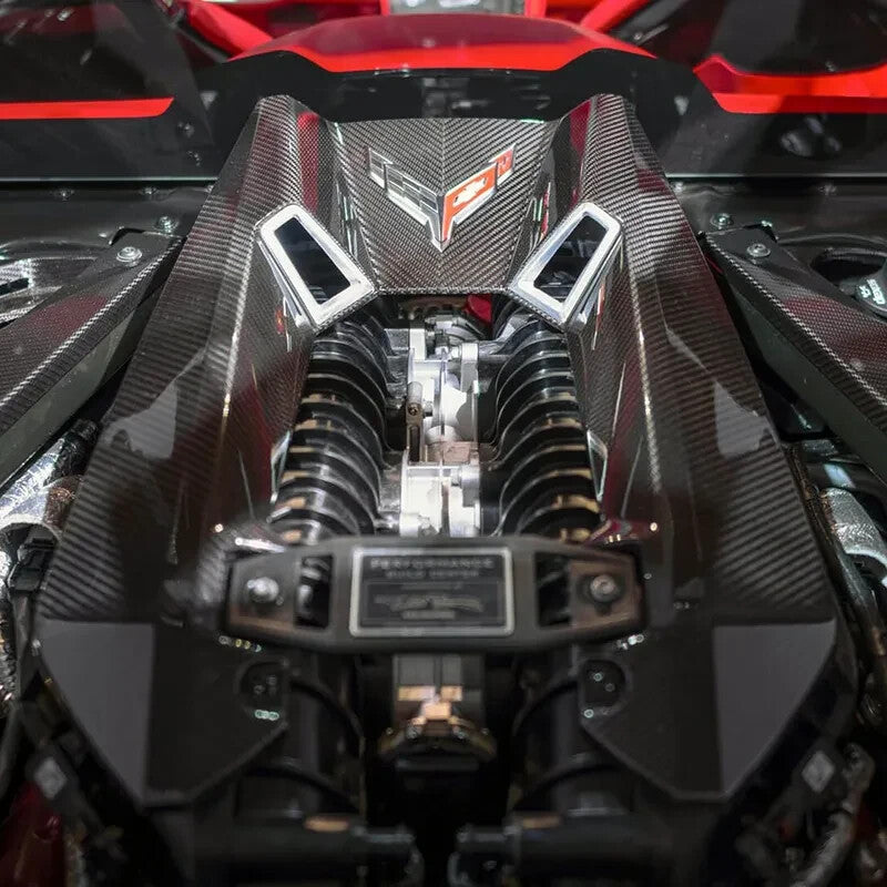 2020–2026 Chevrolet Corvette C8 Z06 AAD Carbon Fiber Engine Cover