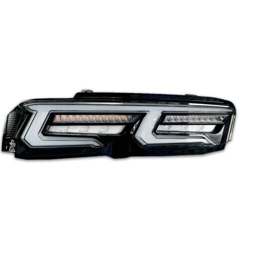 Next-Gen RGB Flow Smoked Sequential LED Tail Lights – Chevrolet Camaro 2019-2024