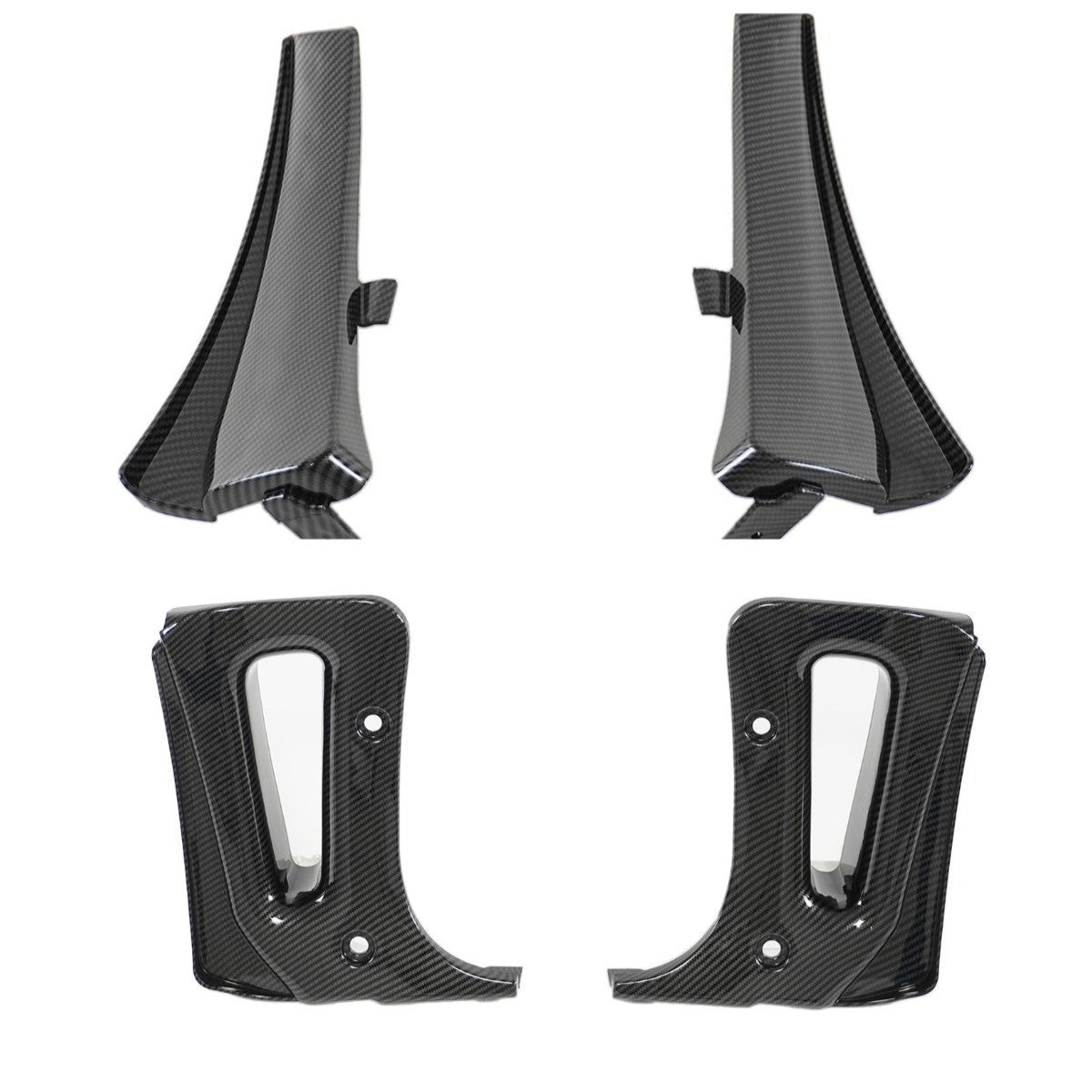 Chevrolet Corvette C8 Z06 & E-Ray Carbon Fiber Extended Splash Guards