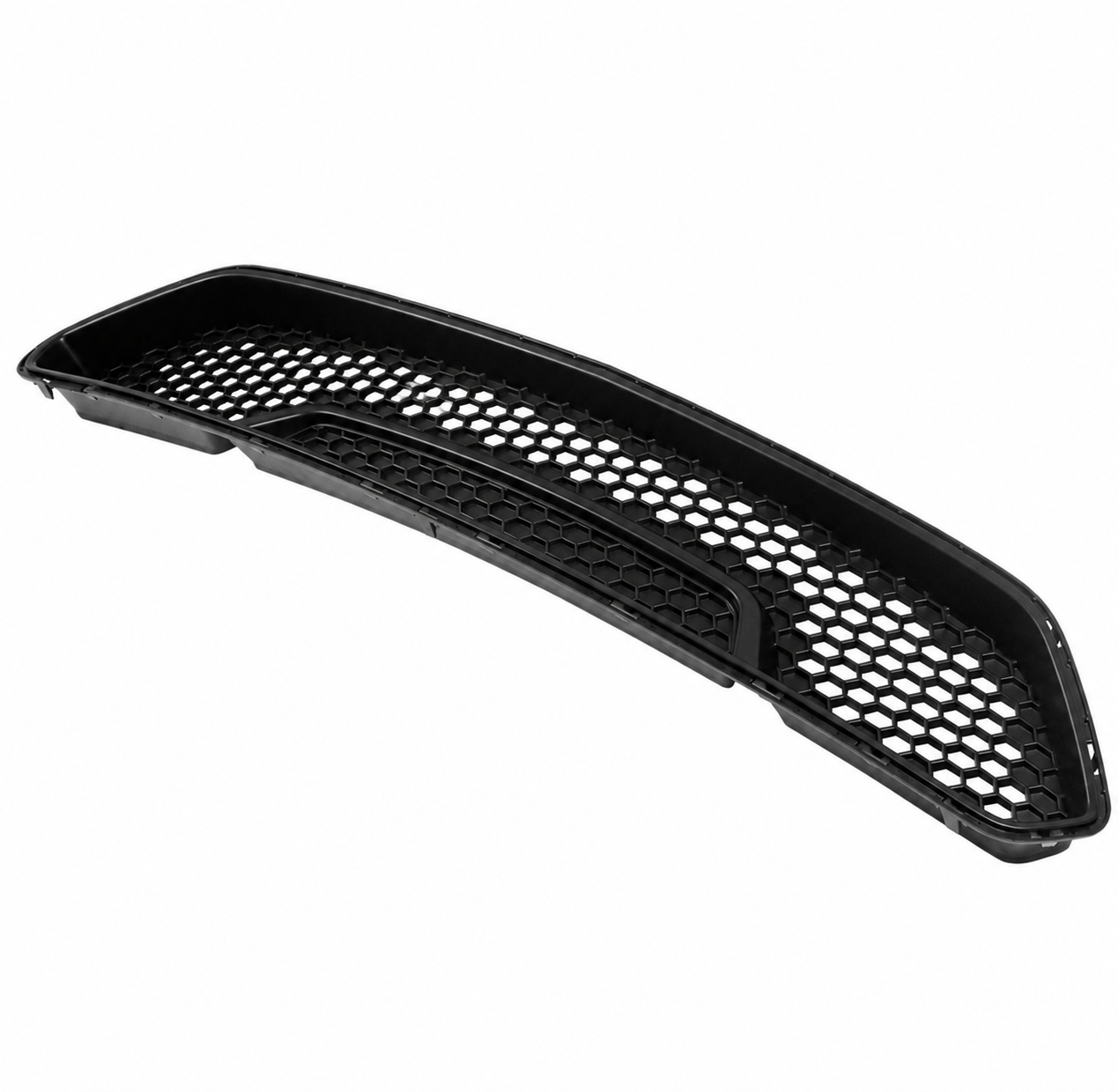 SHELBY SUPER SNAKE STYLE MATTE BLACK FRONT UPPER GRILLE - FORD MUSTANG (2018-2023)