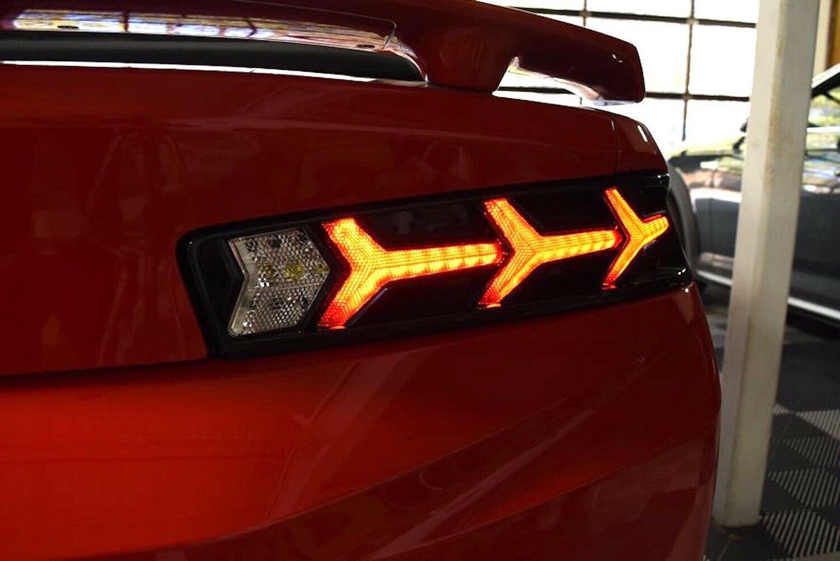 AAD LAMBO STYLE SMOKED LED TAILLIGHTS - CHEVROLET CAMARO (2016–2018)