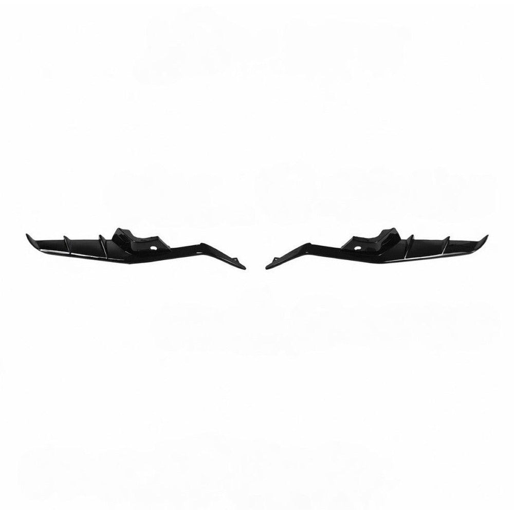 Chevrolet Corvette C8 Z06/E-Ray Front Gloss Black Vent Fins