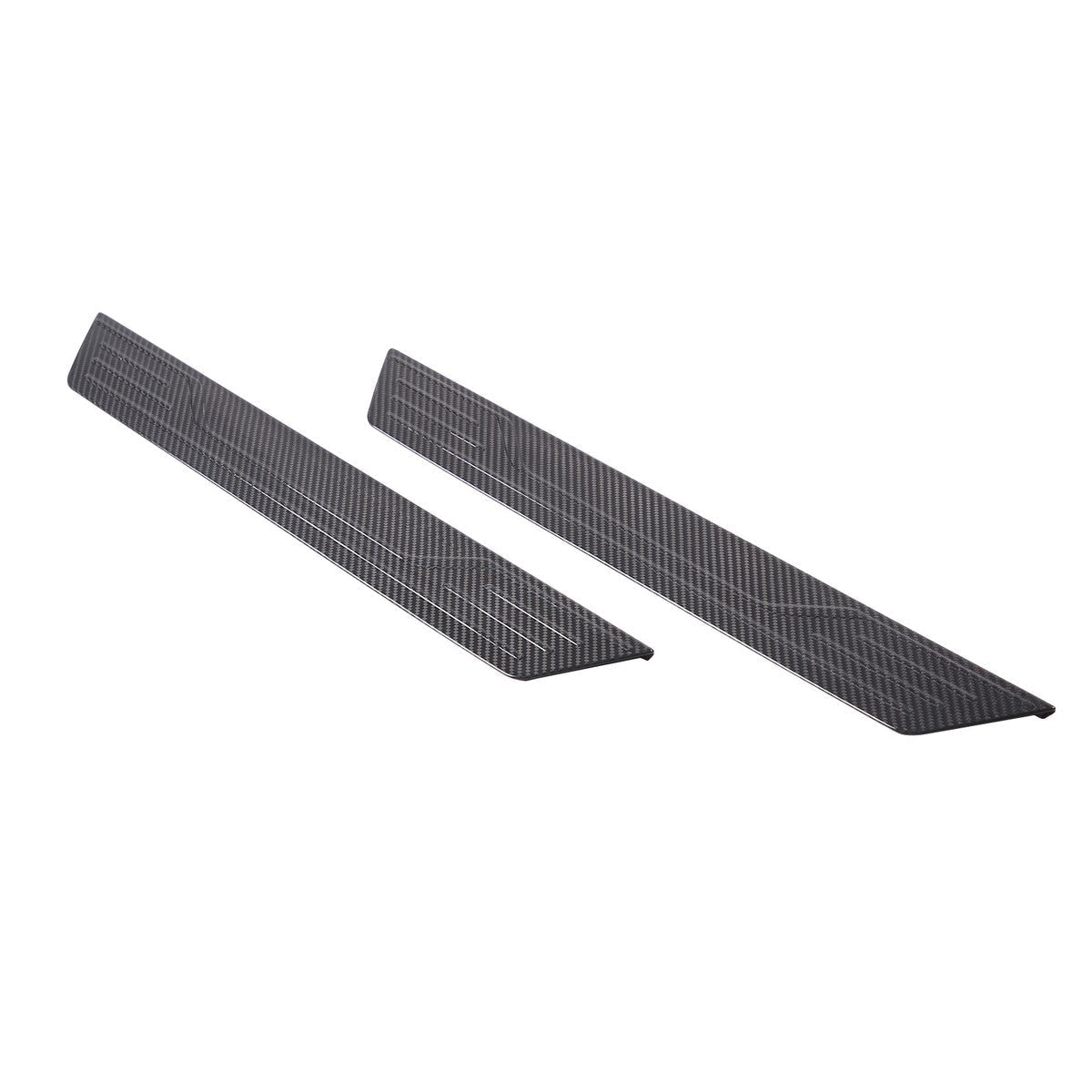 Chevrolet Corvette C8 Carbon Fiber Dashboard Door Sill Covers