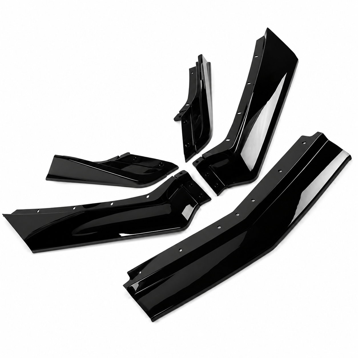 Chevrolet Corvette C8 Gloss Black Front Lip