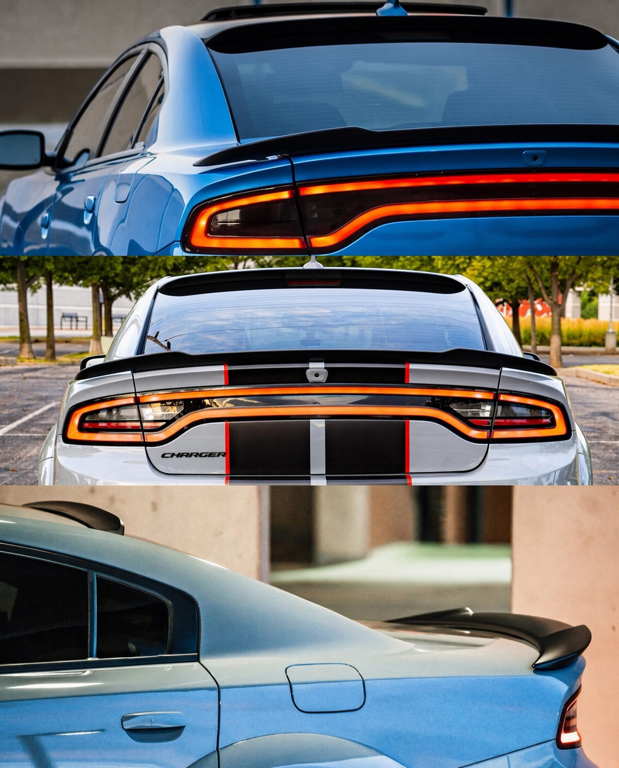 SRT Performance Rear Roof Spoiler – Dodge Charger (2015–2023)