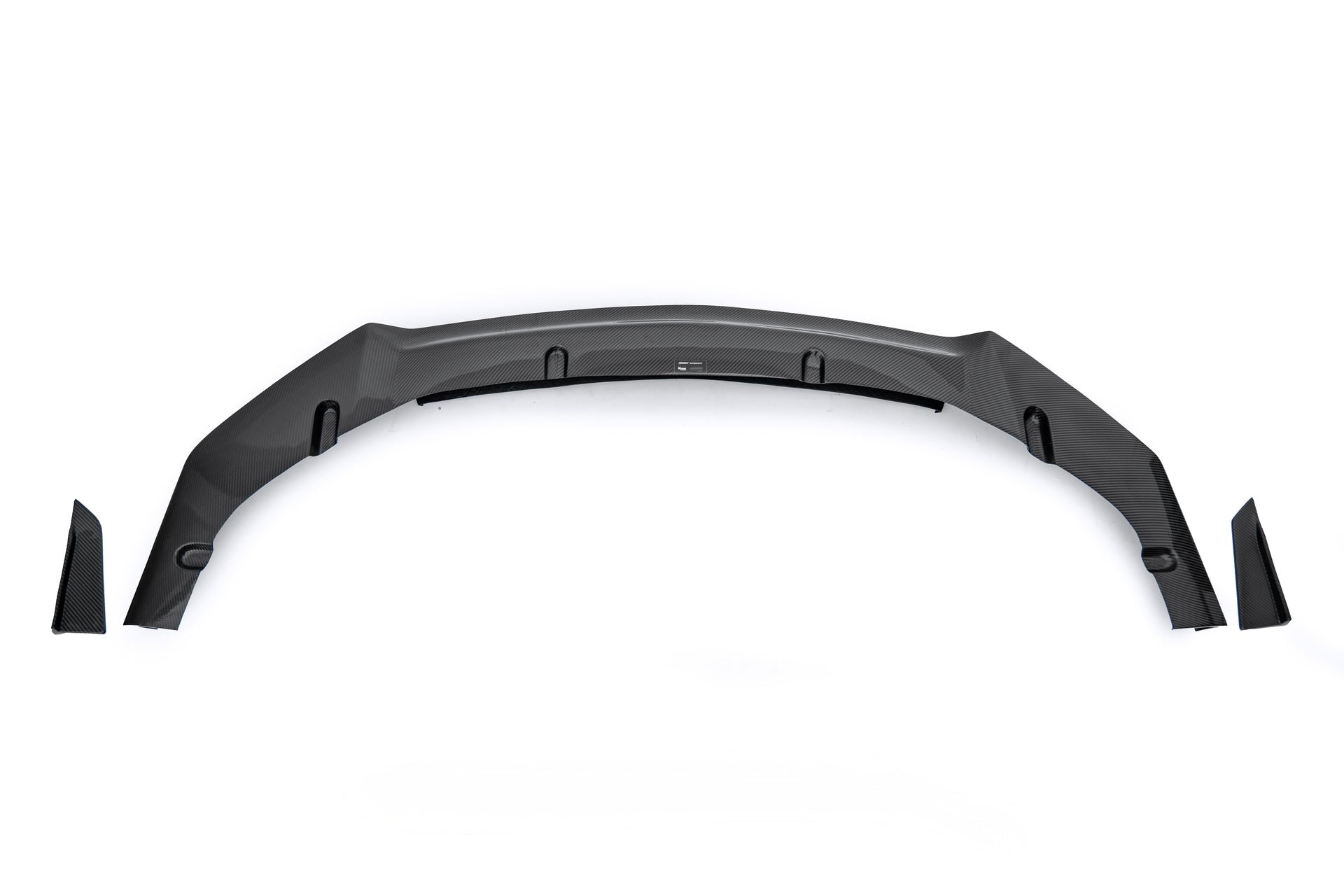 SPEEDFORM REAL CARBON FIBER FRONT LIP SPLITTER EXTENSION - FORD MUSTANG GT / ECOBOOST (2024+)