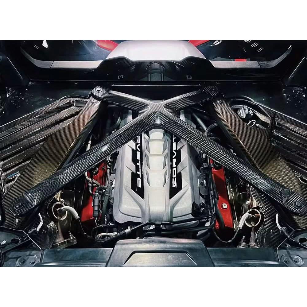 Chevrolet Corvette C8 Dry Carbon Fiber X-Brace