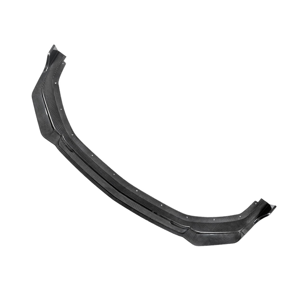 VIS RACING REAL CARBON FIBER FRONT LIP SPLITTER EXTENSION - FORD MUSTANG GT / ECOBOOST (2024+)