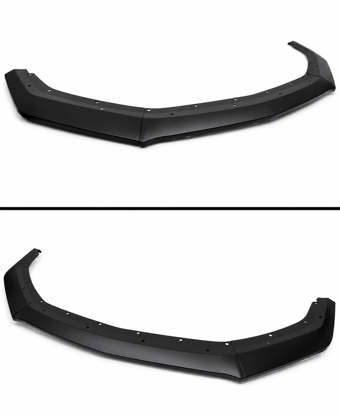 GTD STYLE MATTE BLACK FRONT BUMPER LIP SPLITTER - FORD MUSTANG S650 (2024+)