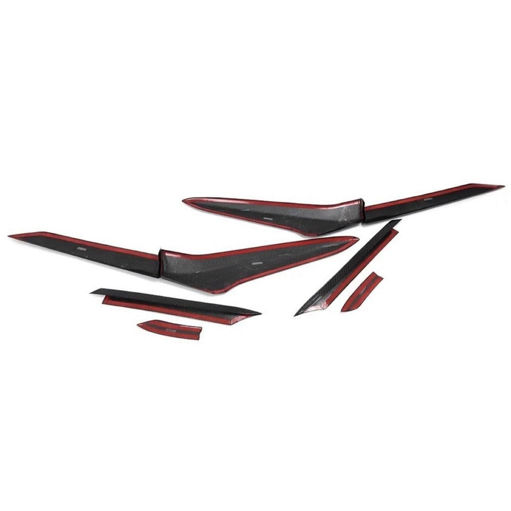 Chevrolet Corvette C8 Z06 & E-Ray 3-Piece Carbon Fiber Side Intake Vents