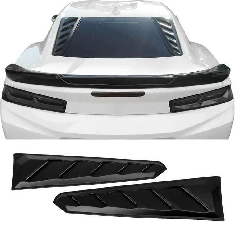 AAD STYLE ABS REAR WINDOW LOUVERS (PAIR) - CHEVROLET CAMARO (2016–2024)