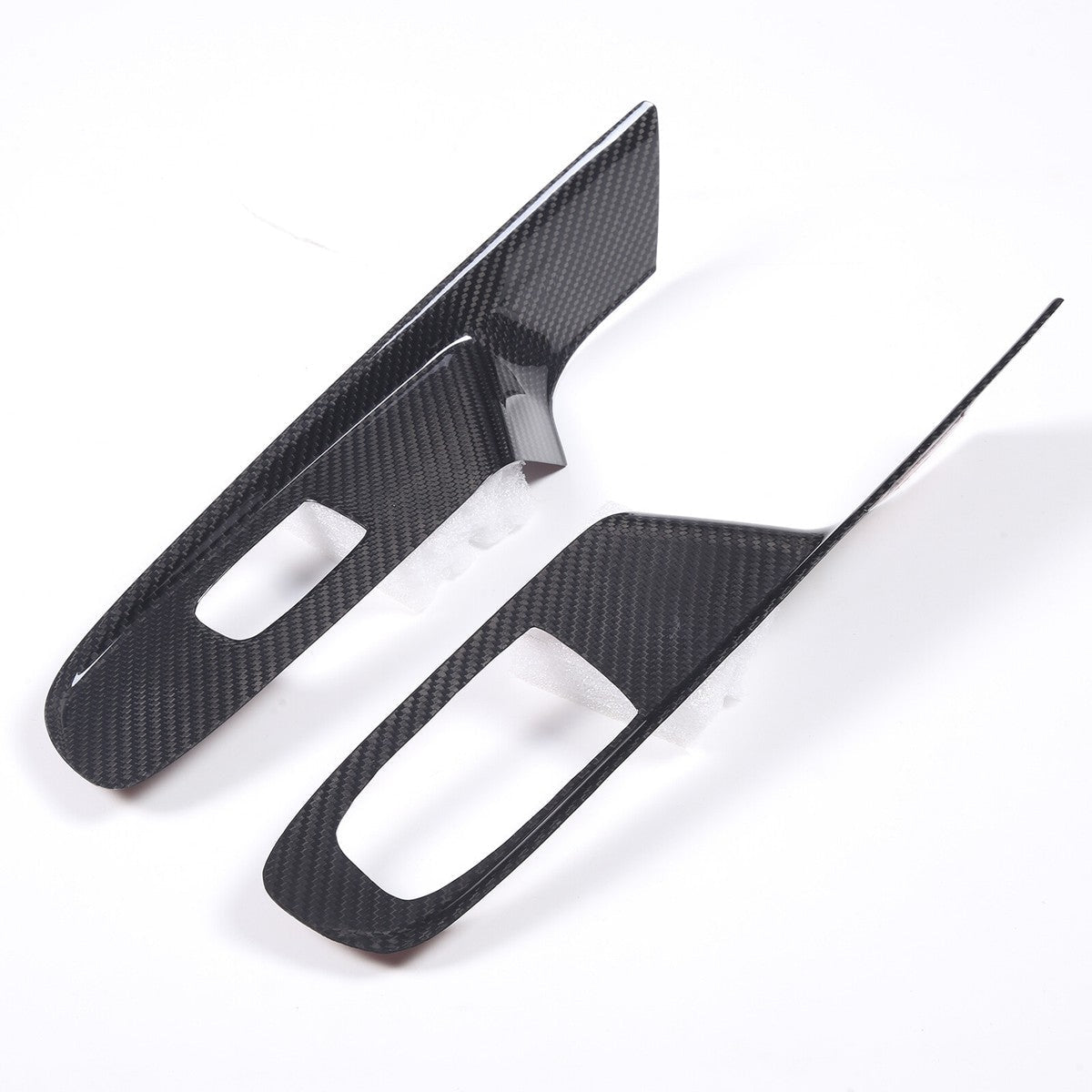 Chevrolet Corvette C8 Carbon Fiber Window Switch Trim Covers