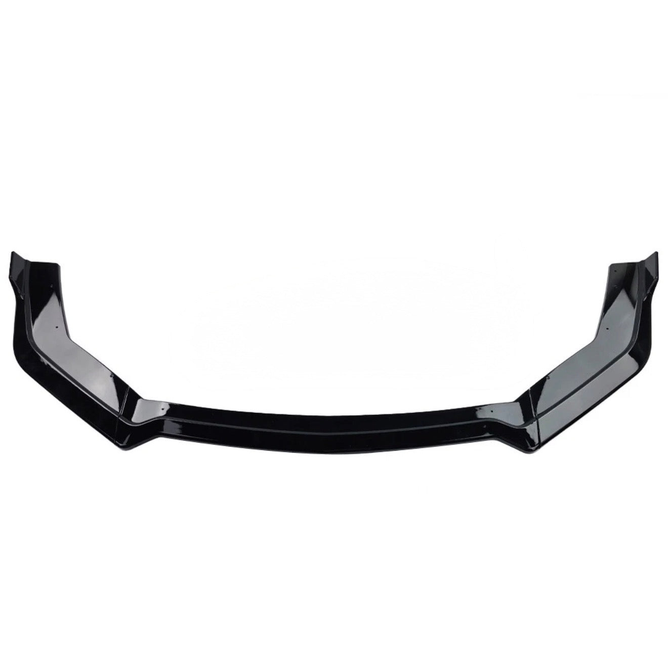 AAD STYLE GLOSS BLACK FRONT BUMPER LIP SPLITTER - FORD MUSTANG GT (2018–2023)