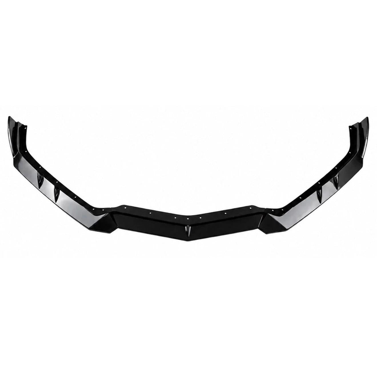 2020–2026 Chevrolet Corvette C8 Gloss Black Front Lip