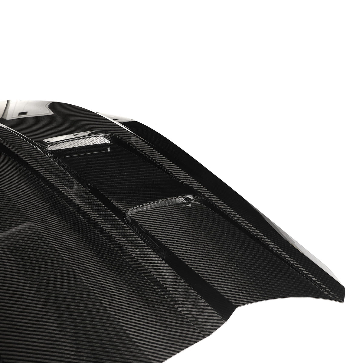 TERMINATOR STYLE CARBON FIBER HOOD - FORD MUSTANG GT (2024+)
