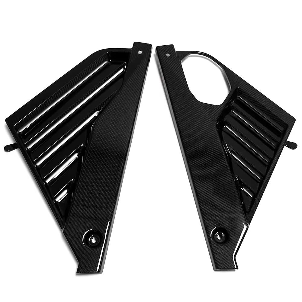 Chevrolet Corvette C8 Z06 Carbon Fiber Side Engine Bay Panel Covers
