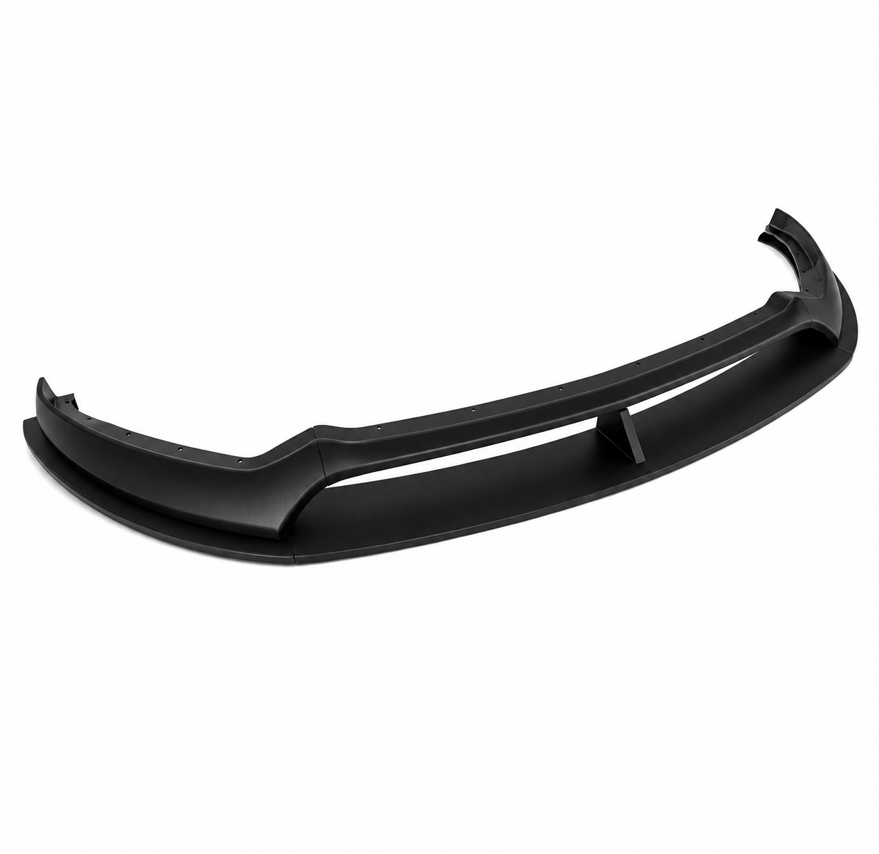 V5 MATTE BLACK FRONT BUMPER LIP - FORD MUSTANG (2015–2017)