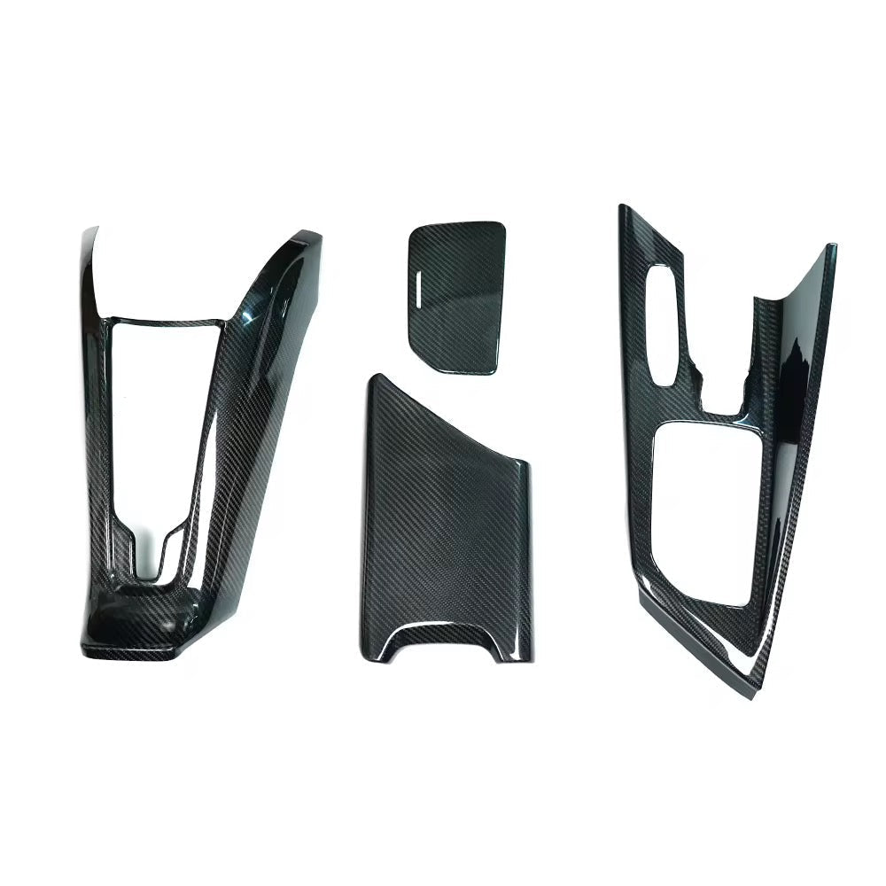 Chevrolet Corvette C8 4-Piece Carbon Fiber Interior Trim Set