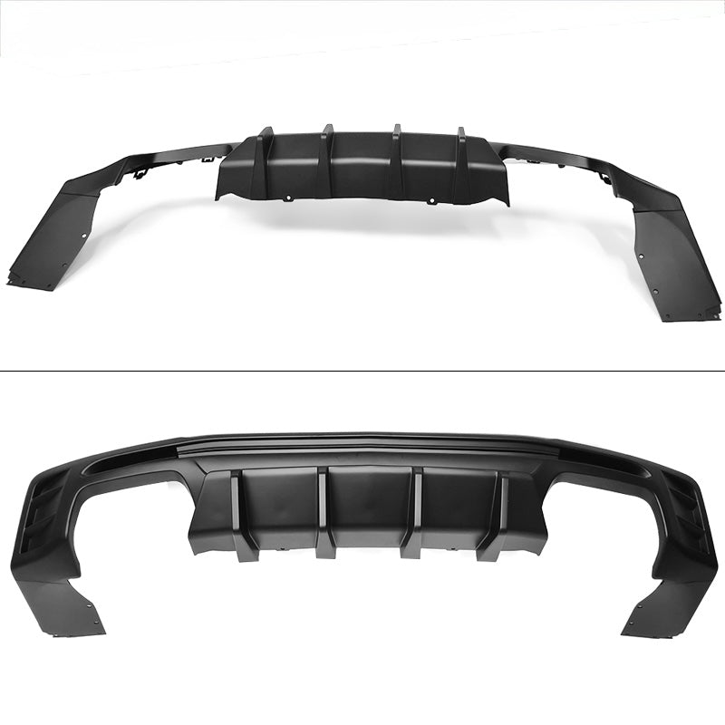 EVO STYLE SHARK FIN REAR DIFFUSER - CHEVROLET CAMARO SS/LT (2016–2025)